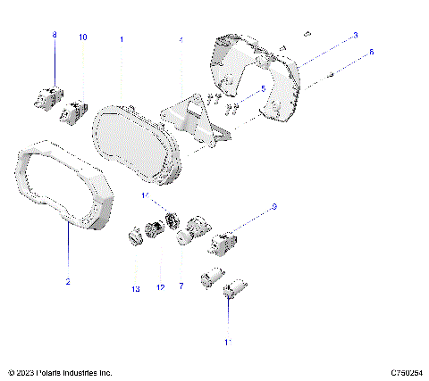 ELECTRICAL, DASH INSTRUMENTS, CONTROLS, & LIGHTING -  Z25RPE2KA4/B4 (C750254)