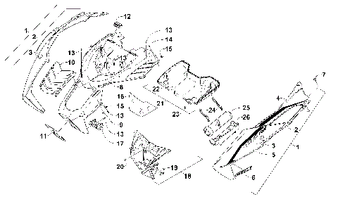 HOOD AND AIR INTAKE ASSEMBLY [102141]