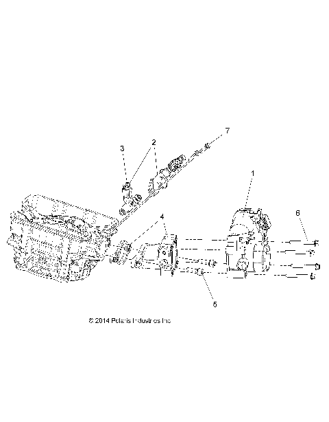 ENGINE, THROTTLE BODY AND FUEL RAIL - R16RMA32A1/A2 (49RGRTHROTTLEBODY15325)