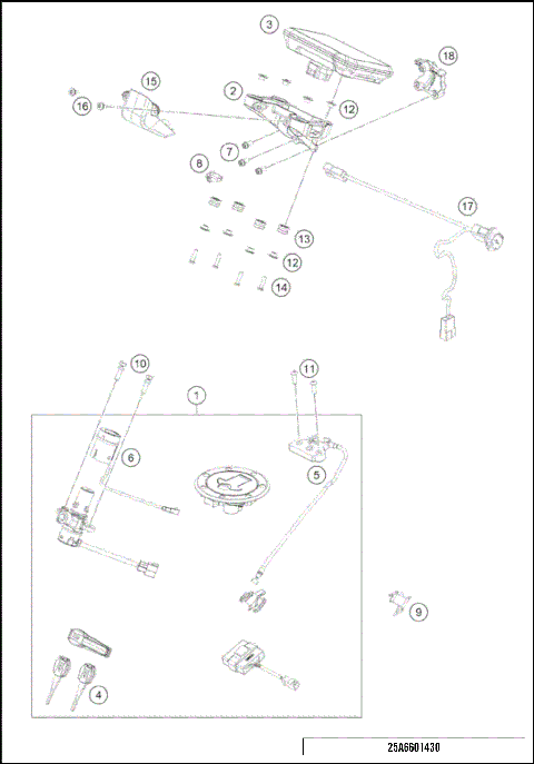 INSTRUMENTS / LOCK SYSTEM