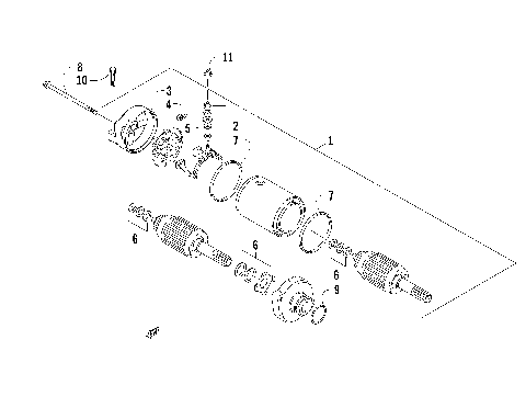 STARTER MOTOR ASSEMBLY [87577]