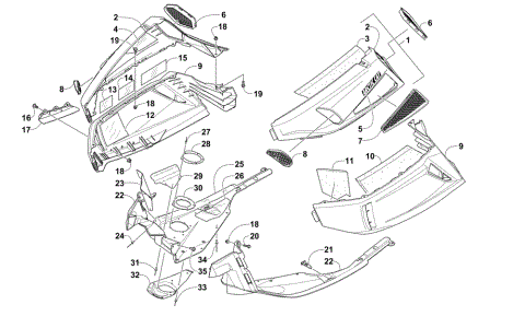 SKID PLATE AND SIDE PANEL ASSEMBLY