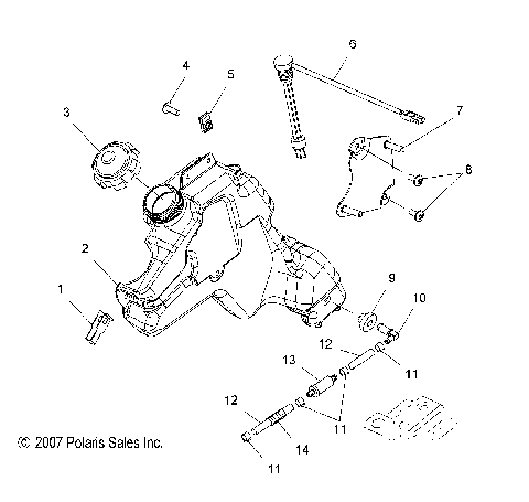 ENGINE, OIL BOTTLE - S08PK6FS/FE/PM6FS/FE (49SNOWOILBOTTLE08600RMK)