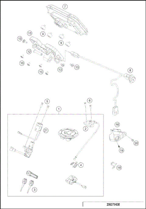 INSTRUMENTS / LOCK SYSTEM