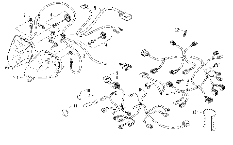 HEADLIGHT AND WIRING ASSEMBLIES [88463]