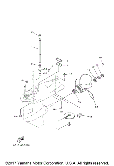 LOWER CASING DRIVE 2