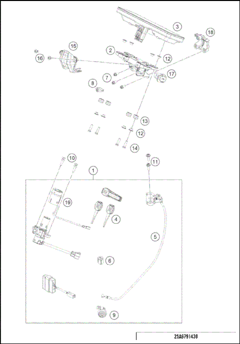 INSTRUMENTS / LOCK SYSTEM