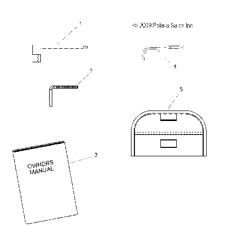 TOOLS, TOOL KIT - S10PU6KSL/KEL (49SNOWTOOL10600WIDE)