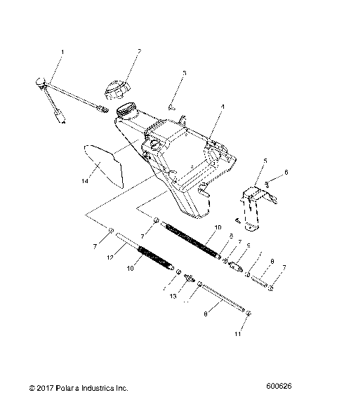 ENGINE, OIL TANK - S18CEF5BSL (600626)