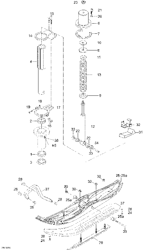 07- Front Suspension And Ski