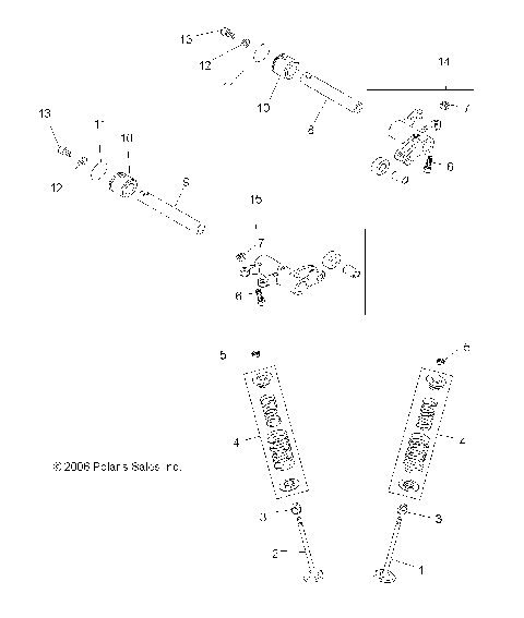 ENGINE, VALVE DRIVE - A07GP52AA/AB (49ATVVALVE07OUT525)