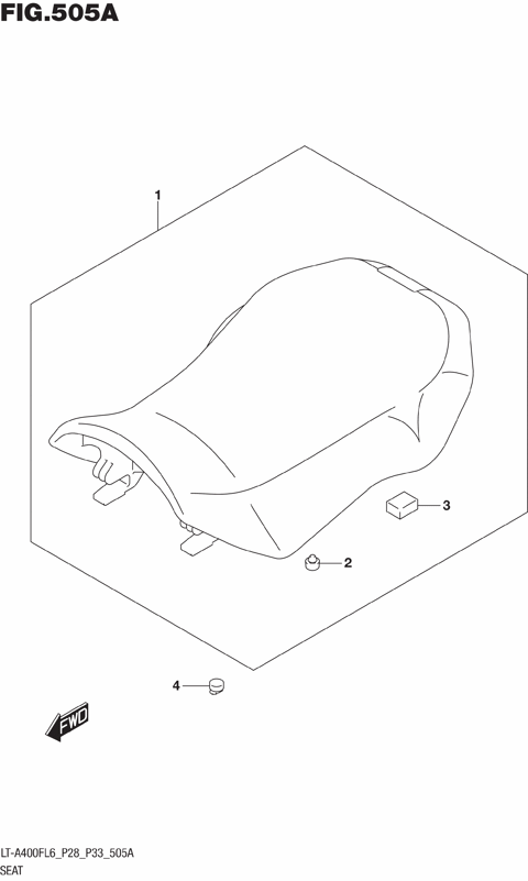 SEAT (LT-A400FL6 P28)