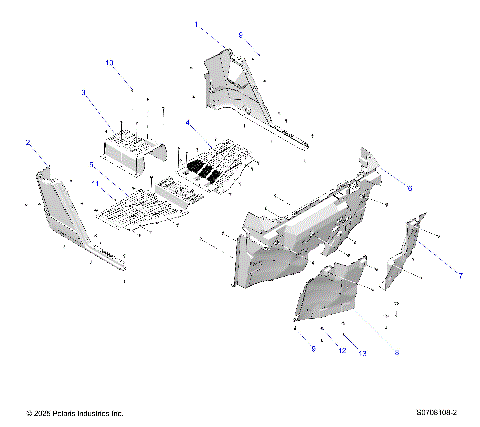 BODY, FLOOR & ROCKER BASE UNITS
