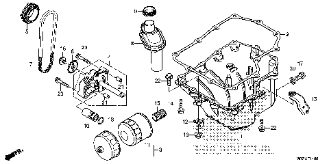OIL PAN@OIL PUMP