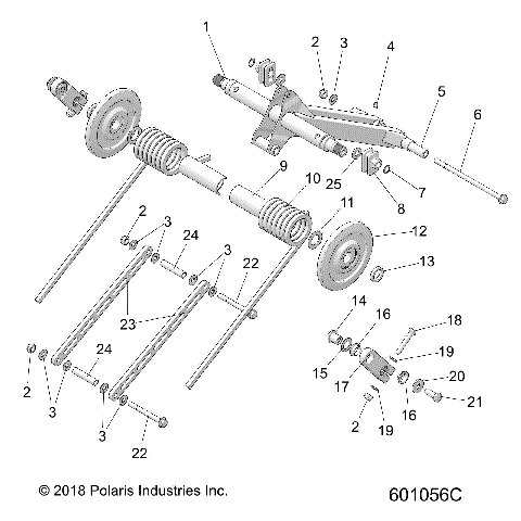 SUSPENSION, TORQUE ARM, REAR - S20MDX6JSA/6JEA (601056C)