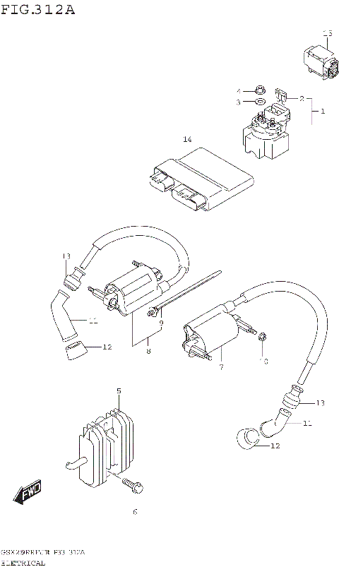 ELECTRICAL (GSX250RRFJ:M2:P33)