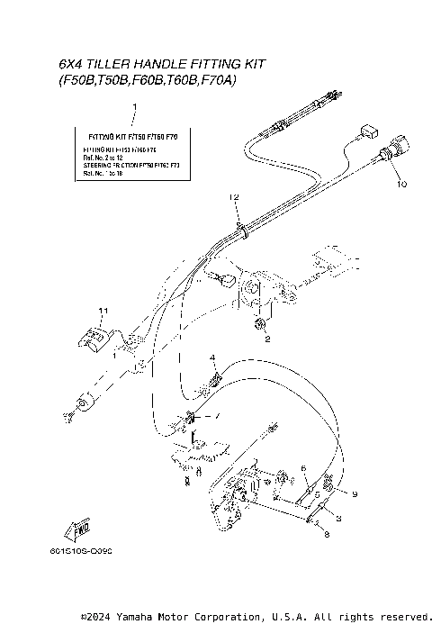 FITTING KIT F T50 F T60 F70