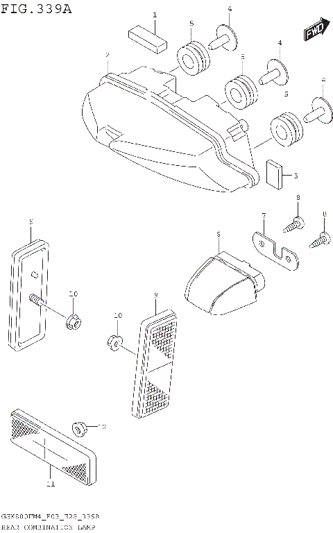 REAR COMBINATION LAMP