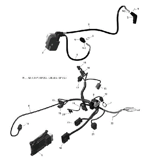 01- ROTAX - Engine Harness And Electronic Module