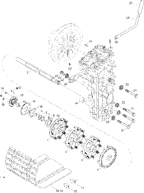 05- Drive Axle And Track