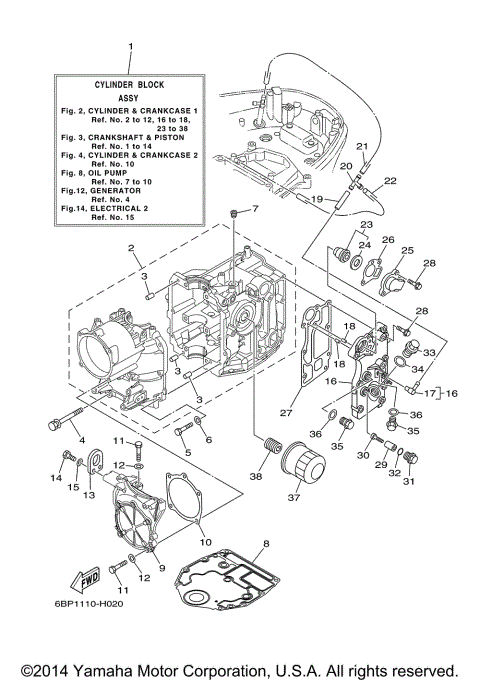 CYLINDER CRANKCASE 1