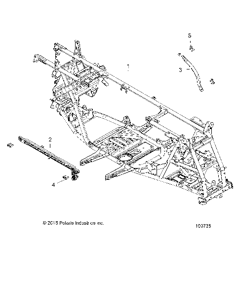 CHASSIS, MAIN FRAME - A18SXE95FR (100738)