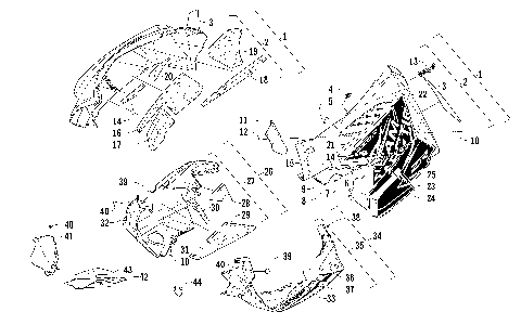 SKID PLATE AND SIDE PANEL ASSEMBLY [99861]