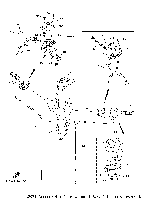STEERING HANDLE & CABLE