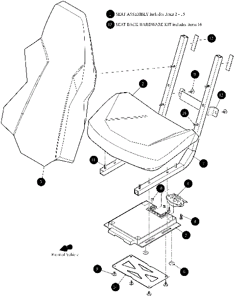SEAT ASSEMBLY [302588]