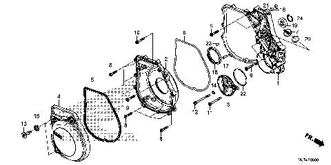 RIGHT CRANKCASE COVER
