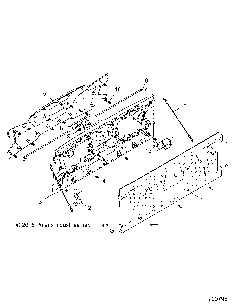 BODY, BOX, TAILGATE - G21GAB99CM/FM (700795)