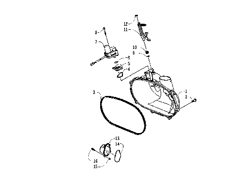 CLUTCH COVER [83034]