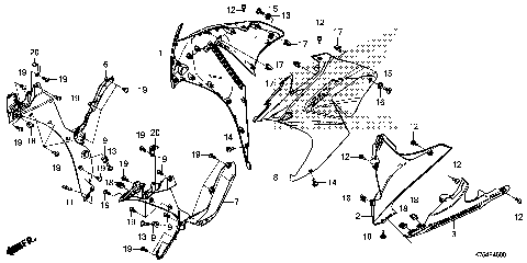 MIDDLE COWL@UNDER COWL