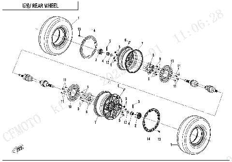 REAR WHEEL