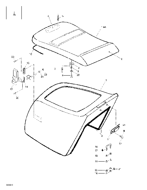09- Engine Cover And Seat