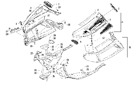 SKID PLATE AND SIDE PANEL ASSEMBLY [91191]