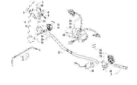 HANDLEBAR AND CONTROLS [86329]