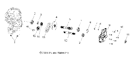 TRANSMISSION, OUTPUT SHAFT - R07RF68AD/AF (4999202219920221D06)