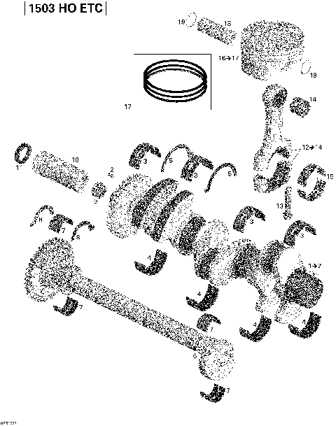 01- Crankshaft, Pistons And Balance Shaft
