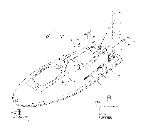 HULL and BODY - B994573 (4951395139a006)