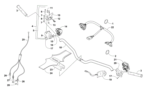 HANDLEBAR AND CONTROLS