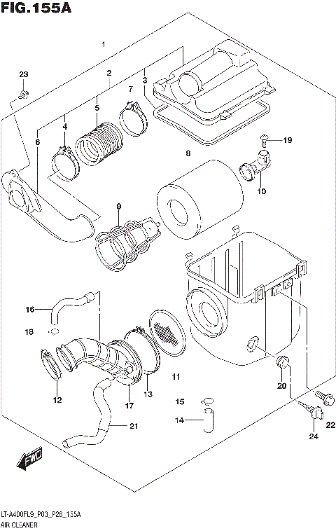 AIR CLEANER (LT-A400FL9 P03)