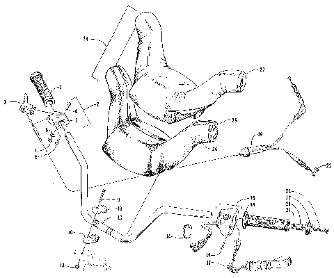 HANDLEBAR ASSEMBLY [72724]