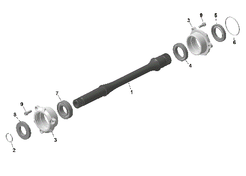 01- ROTAX - Drive Shaft