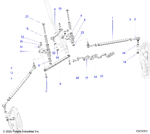 STEERING, LOWER - S26TLF9FSL (C603093)