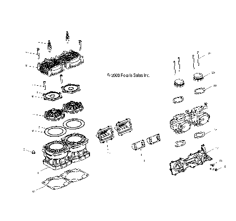 CYLINDER and MANIFOLD - W045402DA (4990599059B09)