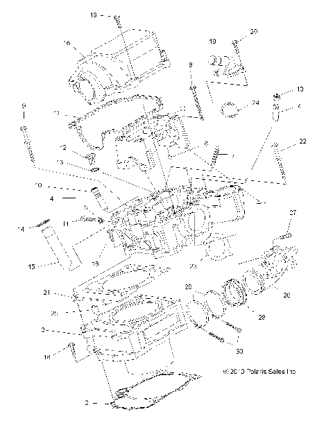 ENGINE, CYLINDER - A14TN55FA (49ATVCYLINDER11SPXP550)