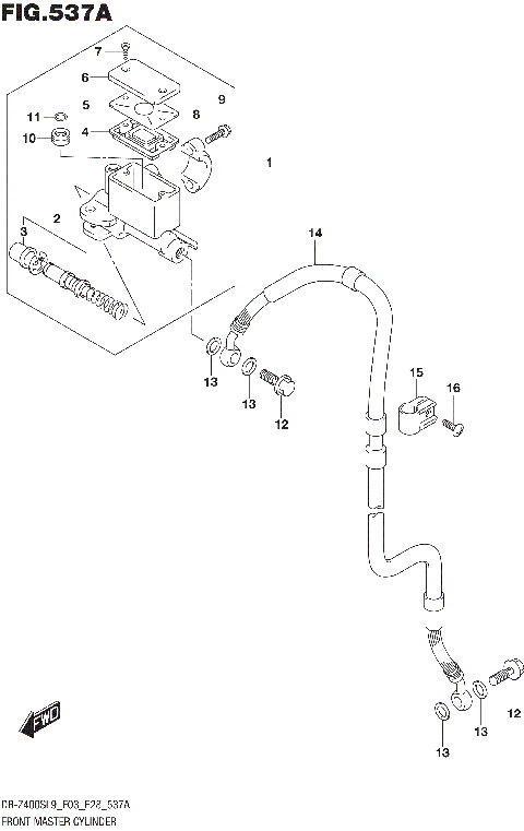 FRONT MASTER CYLINDER