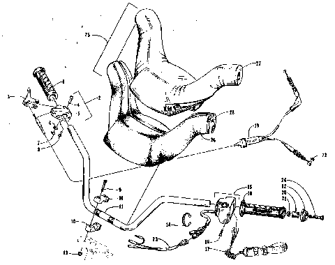 HANDLEBAR ASSEMBLY [72602]