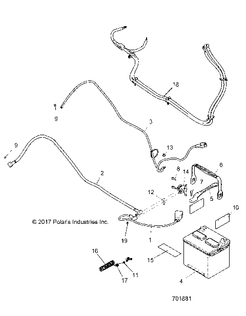 ELECTRICAL, BATTERY - Z18VBE99BW (701881)